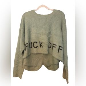 Nasty gal: F**k Off set top and bottom